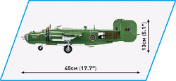 Americký těžký bombardovací letoun Boeing B-24 LIBERATOR MK. III COBI 5738 - Limited Edition WWII 1:48