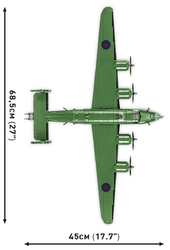 Amerikanischer Langstreckenbomber Boeing B-17F Flying Fortress-Memphis Belle COBI 5707 - World War II - kopie