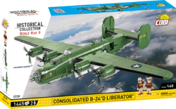 Amerikanischer schwerer Bomber B-24 LIBERATOR MK. III COBI 5738 – Limited Edition WWII 1:48 - kopie