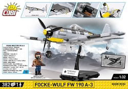 Německý stíhací letoun Focke-Wulf FW 190 A-3 COBI 5741 - World War II