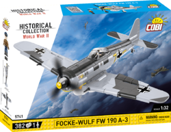 German fighter Focke-Wulf FW 190 A-3 COBI 5741 - World War II
