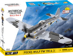 Německý stíhací letoun Focke-Wulf FW 190 A-3 COBI 5741 - World War II