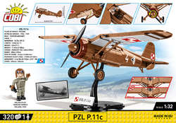 American fighter plane P-47 Thunderbolt COBI 5737 - World War II - kopie