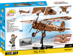 Polnisches Jagdflugzeug PZL P.11c COBI 5742 - Zweiter Weltkrieg