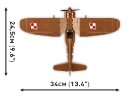 Polský stíhací letoun PZL P.11c COBI 5742 - World War II