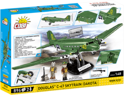 Dopravné lietadlo Douglas C-47 Skytrain Dakota COBI 5701 - World War II - kopie