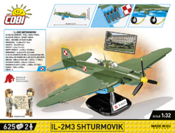 Ruský bitevní letoun Iljušin IL-2M3 Shturmovik COBI 5744 - World War II 1:32
