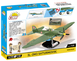 Ruské bojové lietadlo Iľjušin IL-2M3 Shturmovik COBI 5744 - World War II 1:32