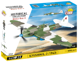 Ruský bitevní letoun Iljušin IL-2 1943 COBI 5745 - World War II 1:32