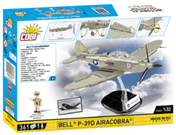 American fighter plane P-47 Thunderbolt COBI 5737 - World War II - kopie