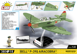 American fighter aircraft Bell P-39D Airacobra COBI 5746 - World War II 1:32 - kopie