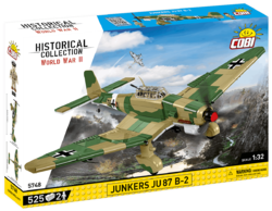 Německý střemhlavý bombardér Junkers JU-87 B-2 Stuka  COBI 5748 - World War II 1:32