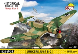 Nemecký strmhlavý bombardér Junkers JU-87B Stuka COBI 5730 - World War II - kopie