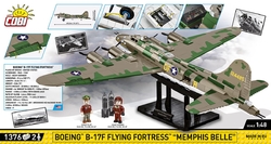 Amerikanischer Langstreckenbomber Boeing B-17F Flying Fortress-Memphis Belle COBI 5707 - World War II - kopie