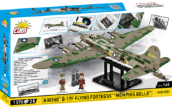 American long-range bomber Boeing B-17F Flying Fortress (Memphis Belle) COBI 5749 - Executive Edition WWII 1:48