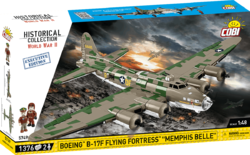 Amerikanischer Langstreckenbomber Boeing B-17F Flying Fortress (Memphis Belle) COBI 5749 – Executive Edition WWII 1:48