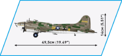 American long-range bomber Boeing B-17F Flying Fortress-Memphis Belle COBI 5707 - World War II - kopie