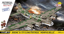 Amerikanischer Langstreckenbomber Boeing B-17F Flying Fortress-Memphis Belle COBI 5707 - World War II - kopie