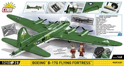 Americký dálkový bombardovací letoun Boeing B-17G Létající pevnost COBI 5750 - World War II 1:48