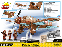 Polský lehký bombardér PZL.23 Karaś COBI 5751 - World War II 1:32