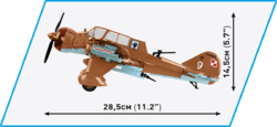 Polský lehký bombardér PZL.23 Karaś COBI 5751 - World War II 1:32