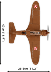Deutscher Sturzkampfbomber Junkers JU-87 B-2 Stuka TROP COBI 5748 - World War II 1:32 - kopie