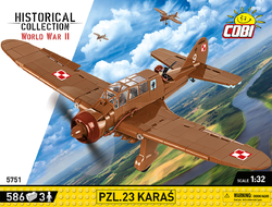 Polský lehký bombardér PZL.23 Karaś COBI 5751 - World War II 1:32