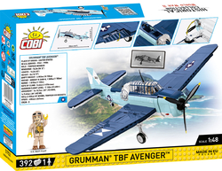 Amerikanischer Torpedobomber Grumman TBF AVENGER COBI 5752 – World War II 1:48