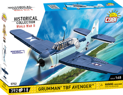 Americký torpédový bombardér Grumman TBF AVENGER COBI 5752 - World War II 1:48