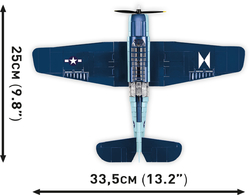 Americký torpédový bombardér Grumman TBF AVENGER COBI 5752 - World War II 1:48