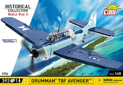 Americký torpédový bombardér Grumman TBF AVENGER COBI 5752 - World War II 1:48