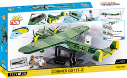 Nemecké bombardovacie lietadlo Dornier DO 17Z-2 COBI 5753 Limited Edition WW II 1:32