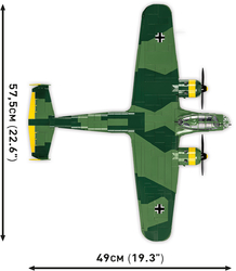 Německý bombardovací letoun Dornier DO 17Z-2 COBI 5753 Limited Edition WW II 1:32