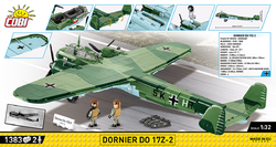 Deutscher Bomber Dornier DO 17Z-2 COBI 5753 Limited Edition WW II 1:32 - kopie