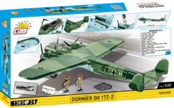 Nemecké bombardovacie lietadlo Dornier DO 17Z-2 COBI 5754 World War II 1:32