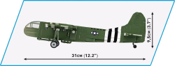 Americký vzpěrový kluzák Waco CG-4 Haig