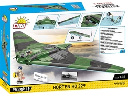 German monoplane fighter jet Horten Ho 229 COBI 5757 - World War II 1:32