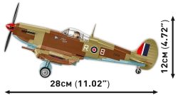 Britský stíhací letoun Supermarine Spitfire Mk. IXe COBI 5764 - World War II 1:32