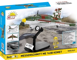 Nemecké prúdové stíhacie lietadlo Messerschmitt Me 163B COBI 5766 World War II 1:32