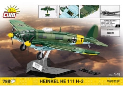 Německý střední bombardér HEINKEL HE 111 H-3 COBI 5772 - World War II 1:48