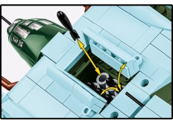 Německý střední bombardér HEINKEL HE 111 H-3 COBI 5772 - World War II 1:48
