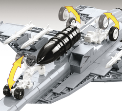 Americký víceúčelový stíhací letoun F/A-18E SUPER HORNET  COBI 5805 - TOP GUN Maverick