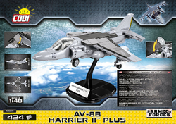 Americký bitevní letoun AV-8B Harrier II PLUS COBI 5809 - Armed Forces