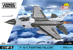 Americké viacúčelové stíhacie lietadlo F-16C Fighting Falcon COBI 5813 - Armed Forces - kopie