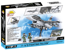 American multipurpose fighter F-16D Fighting Falcon COBI 5815 - Armed Forces