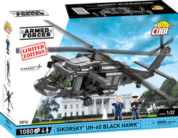 Americký víceúčelový vrtulník Sikorski UH-60 Black Hawk COBI 5816 - Limitované edice Armed Forces