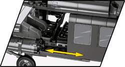 Americký víceúčelový vrtulník Sikorski UH-60 Black Hawk COBI 5816 - Limitované edice Armed Forces