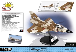 Dassault Mirage III C COBI 5828 fighter jet - Armed Forces - kopie