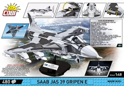 Švádský víceúčelový stíhací letoun SAAB JAS 39 Gripen E COBI 5820 - Armed Forces