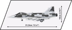 Amerikanisches Mehrzweck-Kampfflugzeug F-16D Fighting Falcon COBI 5815 - Armed Forces - kopie